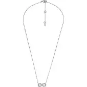 Fossil Halskette - Infinity Sterling Silver Pendant Necklace - Gr. unisize - in Silber - für Damen