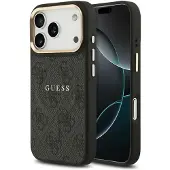 GUESS Apple iPhone 17 Pro Hülle - Kunststoff - - Backcover/Hard Case - Schwarz