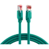 EFB Elektronik RJ45 S/FTP Cat6a, 20 m, Cat6a, SF/UTP (S-FTP), RJ-45, RJ-45, Grün