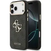 GUESS Apple iPhone 17 Pro Hülle - Kunststoff - - Backcover/Hard Case - Schwarz