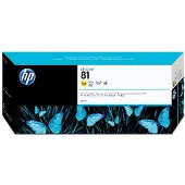HP 81 Original Druckerpatrone 680ml Gelb