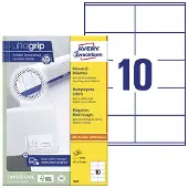 Sans marque Universal-Etiketten 3425, ultragrip, 105 x 57 mm, 1000 Stück
