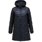 Peak Performance - Doudoune longue légère et compressible - W Helium Down Parka Black für Damen - Größe S - schwarz