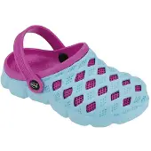 Fashy Sephia Holzschuhe Blau,Rosa EU 34 Mädchen Blau,Rosa EU 34