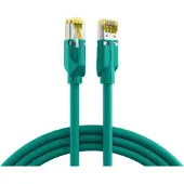 EFB Elektronik RJ45 Patchkabel S/FTP,Cat.6A,TM31,UC900,10m,grün