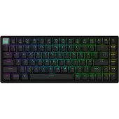 Keychron K2 HE, Verkabelt & Kabellos, USB + RF Wireless + Bluetooth, Magnetic-mechanical key switch, QWERTY, RGB-LED, Schwarz