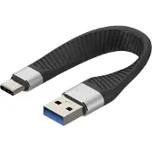 Techly USB-C auf USB-A 3.2 Gen2 flexibles Kabel