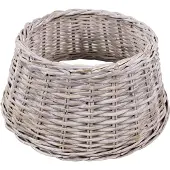 Westmann Rattan Weihnachtsbaum Rock Santa-2 Hellgrau Ø 65 cm