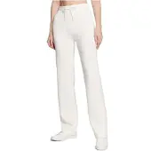 GUESS Damen Jogginghose Brenda Scuba Straight ecru Größe XS