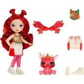 Mga Rainbow High Littles Rainbow Fantasy Fairies Doll- Apple (Red), Modepuppe, Weiblich, 4 Jahr(e), Junge/Mädchen, 140 mm, Mehrfarbig