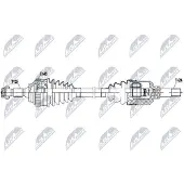 NTY Antriebswelle Vorderachse links Schaltgetriebe Länge 585 mm 24/25 Zähne