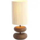 Light & Living - Tischleuchte Danialo - Braun - Ø22x50.5cm Tischlampe - Nachttischlampe, Wohnzimmer, Schlafzimmer