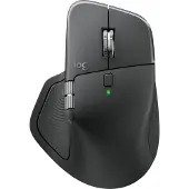 Logitech MX Master 4, Rechts, Laser, RF Wireless + Bluetooth, 8000 DPI, Graphit