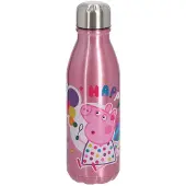 Hobby Hall Peppa Pig Trinkflasche aus Aluminium - Happy Koffer24