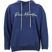Mountain Peak Sweatshirt Baumwolle Damen French Terry