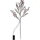 Svenska Living Svenska lebender künstlicher Zweig 'Frostbeere' 20led 75cm