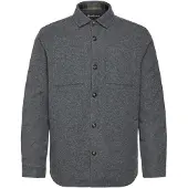 Barbour Maßgeschneidertes Überhemd aus Wollmischung „Marlow“, Grau XXL