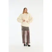 ROTATE für Damen. 1146513073 Tasha-Rock braun (38), Lässig, Party, Recyceltes Polyester, Nachhaltig