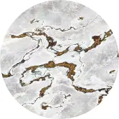 Komar Vliestapete "Vlies selbstklebend - Marble Vibe - Größe 125 x 125 cm" bedruckt glatt Wohnzimmer, Schlafzimmer