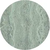 Komar Vliestapete "Vlies selbstklebend - Green Marble - Größe 125 x 125 cm" bedruckt glatt Wohnzimmer, Schlafzimmer