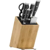 WMF Messerblock "Grand Class" 6 Stk. FlexTec Messerblock, handgeschmiedeter Spezialklingenstahl