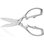 GEFU Universalschere "PRIMERA" Rechts/Linkshänder, hochwertig und extrem robust, Edelstahl mattiert