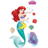 Komar Vliestapete "Selbstklebende Vlies - Ariel XXL - Größe 127 x 200 cm" bedruckt glatt Kinderzimmer