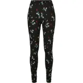 Urban Classics Leggings "Damen Ladies Soft AOP Leggings"