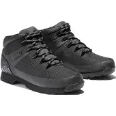 Timberland - Hohe Schuhe aus Synthetik - Euro Sprint Mid Lace Up Waterproof Boot Jet Black für Herren - Größe 10 US - schwarz