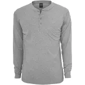 Urban Classics T-Shirt "Herren Basic Henley L/S Tee" 1 Stk. tlg.