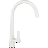 Schock Armatur GOTA in Weiß mit Festauslauf / Einhebelmischer / Designarmatur