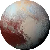 Komar Vliestapete "Vlies selbstklebend - Pluto - Größe 125 x 125 cm" bedruckt glatt Wohnzimmer, Schlafzimmer