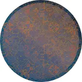 Komar Vliestapete "Vlies selbstklebend - Ornament - Größe 125 x 125 cm" bedruckt glatt Wohnzimmer, Schlafzimmer