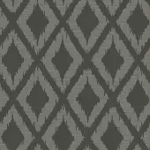 Wow Vliestapete "Ikat Grau" geprägt FSC zertifiziert, mit lebhaftem Druck, 10 Meter Länge