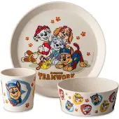 Koziol Kleiner Teller + Schale + Becher, CONNECT GROW PAW PATROL organic moon