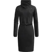Ragwear Sweatkleid "Belita" Ohne Taschen warmes Cord-Kleid mit breitem Schlauchkragen