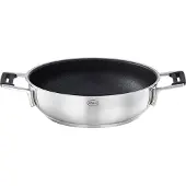 Rösle Servierpfanne "SILENCE PRO" Edelstahl 18/10 1 Stk. tlg. mit Premium-Antihaftversiegelung ProResist, Induktion