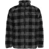 Brandit funktionale Herren Jacke Reißverschluss Klettverschluss Schwarz