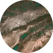 Komar Vliestapete "Vlies selbstklebend - Cuivre - Größe 125 x 125 cm" bedruckt glatt Wohnzimmer, Schlafzimmer