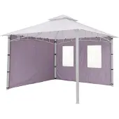 Tepro Seitenteilset für Pavillon Lehua und Pavillon Waya lavendel, 2 Seitenteile