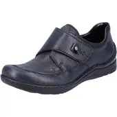 Rieker Klettschuh mit dezentem Paisley-Muster