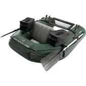 Steinbach Intex, aufblasbares Paddelboot "Big Catch Pro Fishing Tube", olivgrün, 165 x 119 x 38 cm