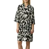 s.Oliver Blusenkleid Eingrifftaschen mit All-Over Print