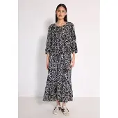 Street One Studio Maxikleid Ohne Taschen aus Viskose
