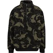 Urban Classics Pattern Fleece Oversized Jacke