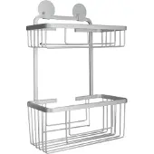 Kleine wolke Duschkorb "Rocco" BxTxH: 26x13,5x35,5 cm, Aluminium