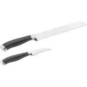 Pintinox Messer-Set "Coltelli Professional" (Brotmesser, Gemüsemesser), Edelstahl, spülmaschinengeeignet