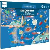 Scratch 2-in-1-Magnetpuzzle – Entdeckungsspiel – Weltraum