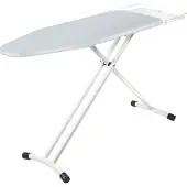 Polti FPAS0044, Bügelbrett in Originalgröße, Baumwolle, Grau, Weiß, Grau, 1220 x 435 mm, 435 x 95 x 1670 mm