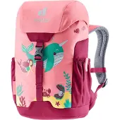 Deuter Schmusebär Kinder Rucksack 8L, Blossom Rasberry, Kindergartenrucksack